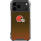 NFL Cleveland Browns Breakaway iPhone 18 Pro Max Clear Case