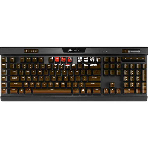 NFL Cleveland Browns Breakaway K95 RGB PLATINUM Mechanical Gaming Keyboard Skin