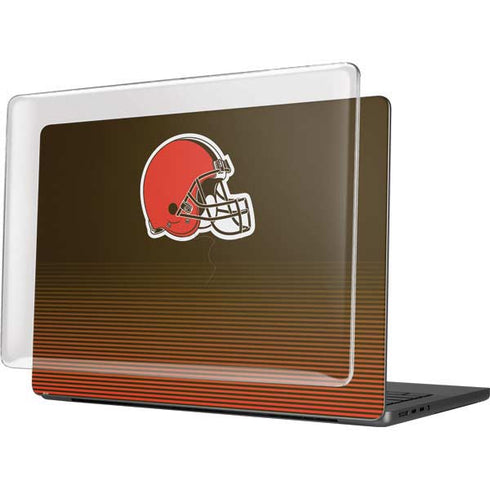 NFL Cleveland Browns Breakaway MacBook Pro 14in (2021-24) Case plus Skin