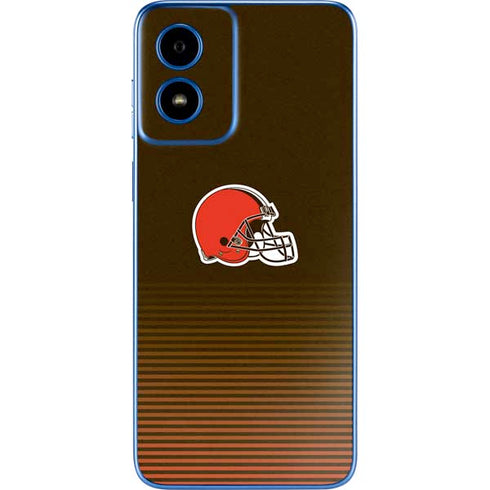 NFL Cleveland Browns Breakaway Moto G Play 4G (2024) Skin