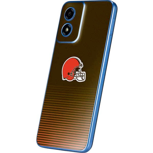 NFL Cleveland Browns Breakaway Moto G Play 4G (2024) Skin