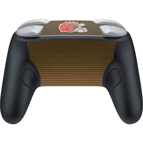 NFL Cleveland Browns Breakaway Nintendo Switch 2 (2025) Pro Controller Skin