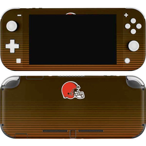 NFL Cleveland Browns Breakaway Nintendo Switch Lite Skin