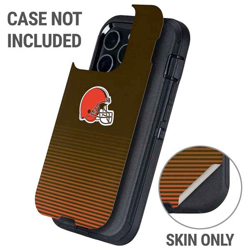 NFL Cleveland Browns Breakaway Otterbox Defender iPhone Skin