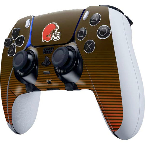 NFL Cleveland Browns Breakaway PS5 DualSense Edge Pro Controller Skin