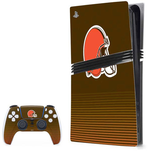 NFL Cleveland Browns Breakaway PS5 Pro Bundle Skin