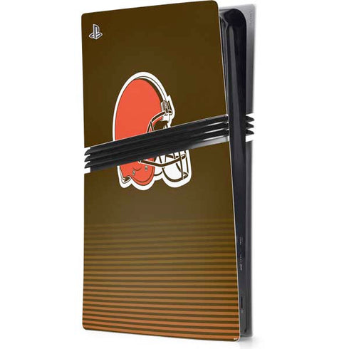 NFL Cleveland Browns Breakaway PS5 Pro Console Skin