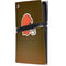 NFL Cleveland Browns Breakaway PS5 Pro Console Skin