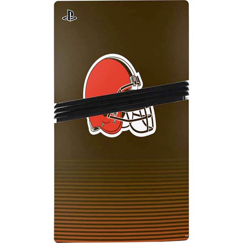 NFL Cleveland Browns Breakaway PS5 Pro Console Skin