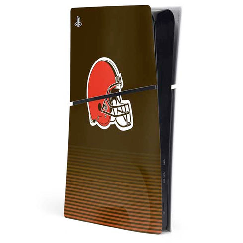 NFL Cleveland Browns Breakaway PS5 Slim Digital Edition Console Skin