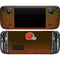 NFL Cleveland Browns Breakaway Steam Deck Handheld Gaming Computer OLED Skin