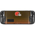 NFL Cleveland Browns Breakaway Steam Deck Handheld Gaming Computer Skin