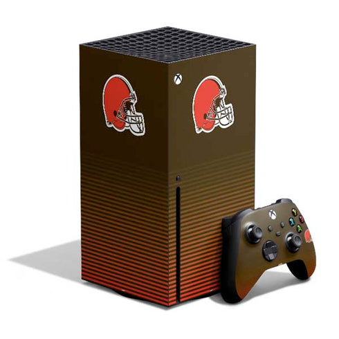 NFL Cleveland Browns Breakaway Xbox Series X Bundle Skin
