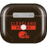 NFL Cleveland Browns Brown Performance Series Apple AirPods (3rd Gen 2021) Skin
