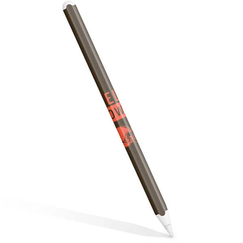 NFL Cleveland Browns Brown Performance Series Apple Pencil (2nd Gen 2019) Skin