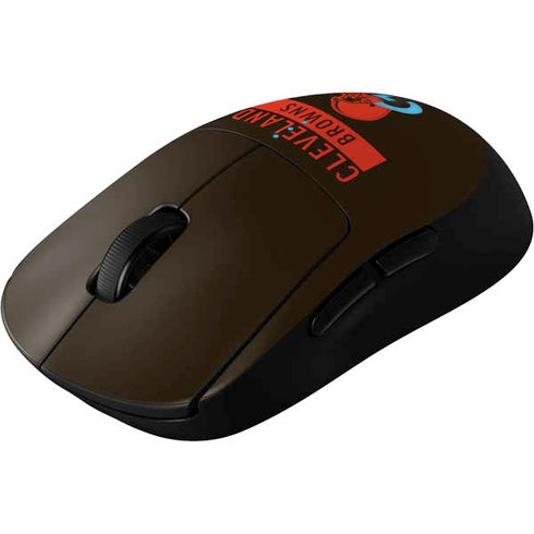 NFL Cleveland Browns Brown Performance Series G Pro Wireless Gaming Mouse Skin