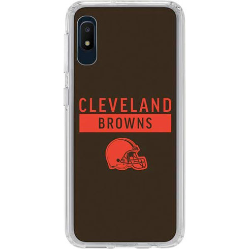 NFL Cleveland Browns Brown Performance Series Galaxy Cases