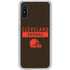 NFL Cleveland Browns Brown Performance Series Galaxy Cases