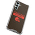 NFL Cleveland Browns Brown Performance Series Galaxy A16 5G Clear Case