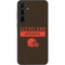 NFL Cleveland Browns Brown Performance Series Galaxy A35 5G Skin