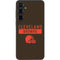 NFL Cleveland Browns Brown Performance Series Galaxy A35 5G Skin