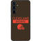 NFL Cleveland Browns Brown Performance Series Galaxy A36 5G Skin