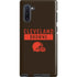 NFL Cleveland Browns Brown Performance Series Galaxy Cases