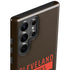 NFL Cleveland Browns Brown Performance Series Galaxy S23 Ultra Pro Case