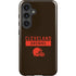NFL Cleveland Browns Brown Performance Series Galaxy S25 Impact Case