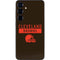 NFL Cleveland Browns Brown Performance Series Galaxy S25 Plus Skin
