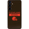 NFL Cleveland Browns Brown Performance Series Galaxy S24 Plus Skin