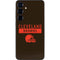 NFL Cleveland Browns Brown Performance Series Galaxy S25 Skin
