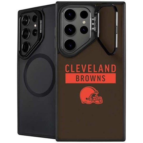 NFL Cleveland Browns Brown Performance Series Galaxy Cases