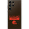 NFL Cleveland Browns Brown Performance Series Galaxy S24 Ultra Skin