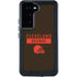 NFL Cleveland Browns Brown Performance Series Galaxy S24 Waterproof Case