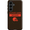 NFL Cleveland Browns Brown Performance Series Galaxy S26 Impact Case