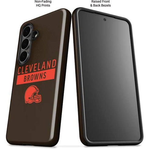 NFL Cleveland Browns Brown Performance Series Galaxy S26 Impact Case
