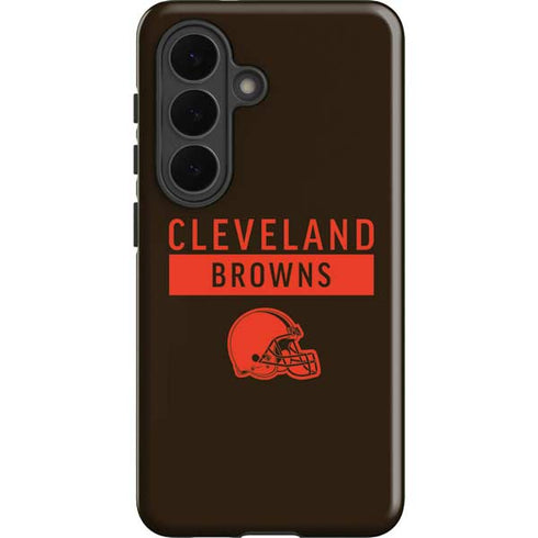 NFL Cleveland Browns Brown Performance Series Galaxy S26 Plus Impact Case
