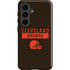 NFL Cleveland Browns Brown Performance Series Galaxy S26 Plus Impact Case