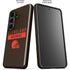 NFL Cleveland Browns Brown Performance Series Galaxy S26 Plus Impact Case