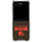NFL Cleveland Browns Brown Performance Series Galaxy Z Flip6 Clear Case