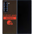 NFL Cleveland Browns Brown Performance Series Galaxy Z Fold6 Skin