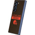 NFL Cleveland Browns Brown Performance Series Galaxy Z Fold6 Skin