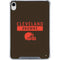 NFL Cleveland Browns Brown Performance Series iPad 11th Gen (2025) Clear Case