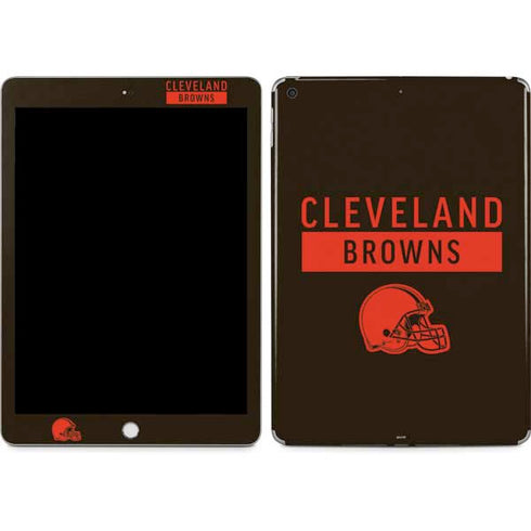 NFL Cleveland Browns Brown Performance Series Apple iPad Skin
