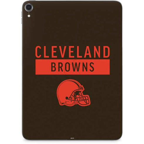 NFL Cleveland Browns Brown Performance Series Apple iPad Pro Skin