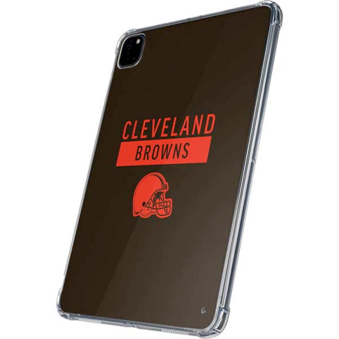 NFL Cleveland Browns Brown Performance Series iPad Pro 11in (2024) Clear Case
