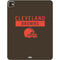 NFL Cleveland Browns Brown Performance Series iPad Pro 13in M4 (2024) Skin