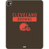 NFL Cleveland Browns Brown Performance Series iPad Pro 13in M4 (2024) Skin