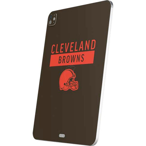 NFL Cleveland Browns Brown Performance Series iPad Pro 13in M4 (2024) Skin